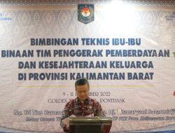 Kemendagri Gelar Bimtek Ibu-Ibu Binaan TP PKK di Provinsi Kalimantan Barat