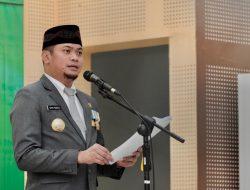 Hadiri Upacara Peringatan HAB Kemenag Gowa ke-77