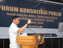 Bupati Gowa Buka Forum Konsultasi Publik RKPD 2024