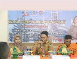Camat Ujung Tanah Buka Musrembang Kelurahan TamalabbaTahun 2023