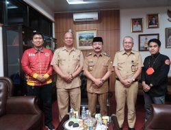 Pengurus tapak suci putera Muhammadiyah lakukan audiens dengan wakil Bupati Gowa