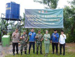 Bupati Gowa Nilai Program TNI-AD Manunggal Bantu Ketersediaan Air Bersih Warga di Desa Nirannuang