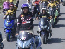 IAS Rolling Galesong Bareng YNCI Takalar, Dg Sigollo: Berjiwa Muda, Om Aco Dekat Komunitas Biker Bukan Karena Politik