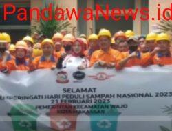 Ini Aksi Camat Wajo Maknai HPSN 2023 bersama Jajarannya