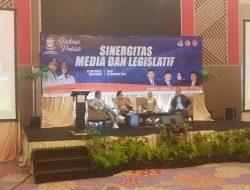 Ketua DPRD Makassar:Hadiri Diskusi Publik Sinergitas Media dan Legislatif di Claro Hotel