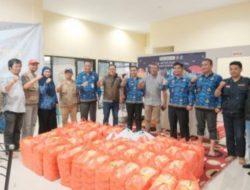 Sekwan DPRD Makassar Serahkan Bantuan Korban Banjir di Kecamatan Biringkanaya