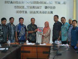 Wakil Ketua DPRD Makassar Terima Rombongan Anggota Pansus Ranperda Inisiatif DPRD Sinjai