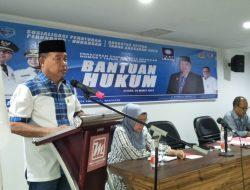 Sosper, Legislator Sangkala Saddiko Paparkan Mekanisme Pemberian Bantuan Hukum