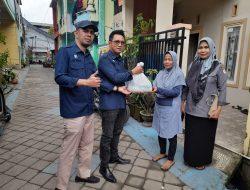 Perumda Parkir Makassar Raya Serahkan Paket Sembako di 2 Longwis Kecamatan Panakkukang
