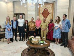 Kadis PU dan UPT BLUD PAL Dampingi Walikota Makassar Terima Kunjungan Tim RISE