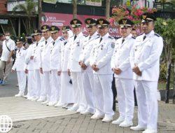 Camat Ujung Tanah Bersama Para Camat se-Kota Makassar Sambut Kedatangan seluruh Kepala Daerah se-Indonesia