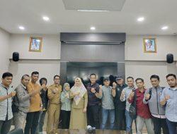 Kepala Dinas PU Makassar Jalin Silaturahmi Bersama Awak Media