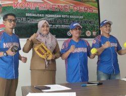 Perbasasi Kota Makassar Jaring Bibit Atlet Softball dari Sekolah