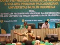 Danny Pomanto Jadi Pemateri di Lokakarya Kurikulum Pascasarjana UMI: Paparkan Makassar Dua Kali Tambah Baik