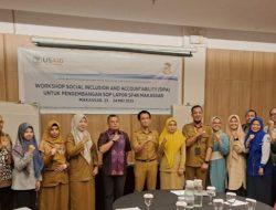 Pemkot Makassar – USAID IUWASTH TANGGUH Gelar Workshop SIPA Pengembangan SOP Lapor SP4N Kota Makassar