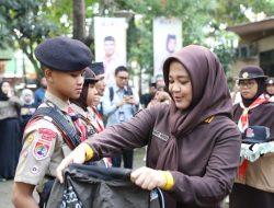 Fatmawati Rusdi Lepas Putra-Putri Pramuka Makassar Wakili Sulsel Lomba di Cibubur