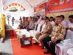 Camat Ujung Tanah Terima Kunjungan Kapolda Sulsel Salurkan Bantuan Pengadaan Fasilitas Air Bersih dan Berikan Bansis