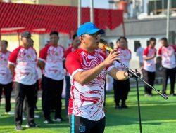 Jajal Rumput Hijau Lapangan Alpha Mini Soccer GTC Lawan JPU Polrestabes Makassar, Danny Pomanto Cetak Satu Gol