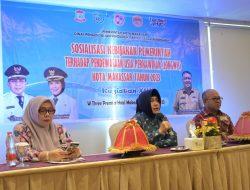 Ketua TP PKK Makassar Bersama Dinas PKKB Sosialisasi Cegah Penikahan Usia Dini