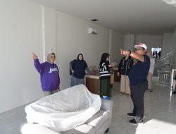 Tinjau Kantor Baru Perbasi Kota Makassar, Indira Yusuf Ismail: Desain dan Tunjukkan Basket Itu Keren