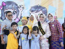 Semarak Hari Anak Nasional, Bunda PAUD Kota Makassar Gelar Lomba Mewarnai
