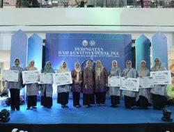 TP PKK Makassar Sukses Boyong 7 Juara di HKG PKK Tingkat Provinsi Sulsel