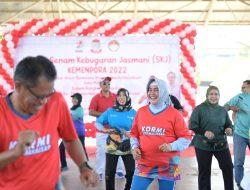 Buka Lomba SKJ DWP Makassar, Indira Yusuf Ismail Ajak Masyarakat Bugar lewat SKJ