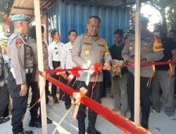 Kapolrestabes Makassar Resmikan Balla Barakka, Ini Sambutan Camat Mariso