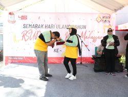 Semarak HUT 21 RSUD Daya, Wawali Fatma Lepas Peserta Jalan Santai