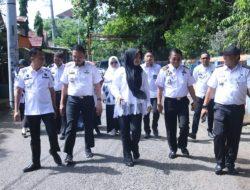 Camat Tallo Dampingi Wawali Fatmawati Rusdi Pantau Longwis Taegu