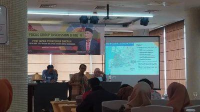 Dinas Penataan Ruang Kota Makassar Gelar FGD Distaru ke – II Penetapan Perda RT RW