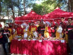 ICA Sulsel Gelar Lomba Masak dan Lomba Makan Mie Goreng. Salah Satu Pesertanya Camat Tamalanrea