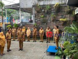 Pimpinan Upacara Bendera,  ini pesan Camat Bontoala Ke ASN dan Laskar Pelangi