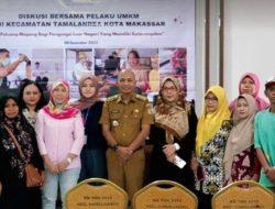 Camat Tamalanrea Diskusi Bersama Pelaku UMKM