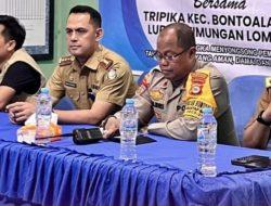 Mawakili Camat, Sekcam Bontoala Hadiri Deklarasi Pemilu Damai di Timungan Lompoa