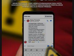 Hoax! Akun Facebook Catut Nama Wali Kota Danny Berkedok Donatur Sumbangan