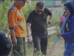 Camat dan Sekcam Ujung Tanah Pantau Langsung Kegiatan Sabtu Bersih di Galangan Kapal