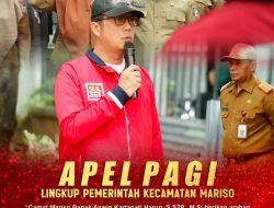 Apel Pagi, Camat Mariso Tekankan Fokus Program Pemerintah Melalui Penanaman Cabai,