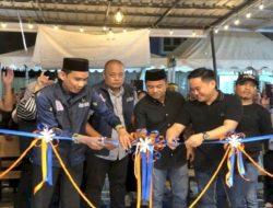 Rudianto Lallo Hadir Resmikan Posko Pemenangan Anak Rakyat di Kecamatan Manggala
