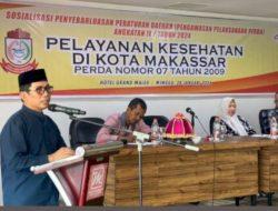 Gelar Sosper, Anggota DPRD Makassar Muchlis Misbah: Mau Berobat tak Punya KIS Hubungi Saya