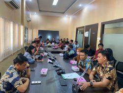 Kabid Pengendalian dan Pemanfaatan Ruang Memimpin Rapat Koordinasi