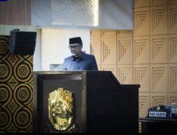 Firman Pagarra Sampaikan jawaban atas pemandangan umum Anggota Dewan Terhadap Ranperda APBD Perubahan 2024