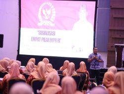 Sosialisasi Empat Pilar, DWP Kota Makassar Tingkatkan Komitmen Kebangsaan dalam Proker
