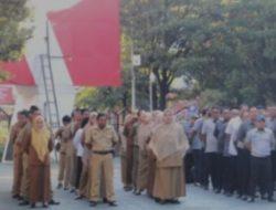 Gelar Apel Pagi, Sekretariat DPRD Makassar, Dipimpin Kasubag Tata Usaha