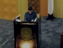 Legislator Syamsuddin Raga Wakili Fraksi Nurani Indonesia Bangkit (NIB) Soroti Rancangan Peraturan Daerah (Ranperda)