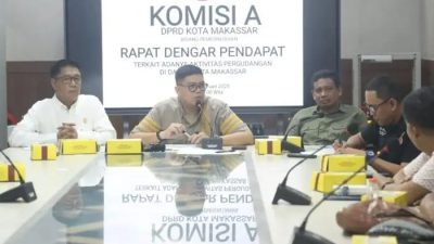DPRD Makassar Gelar RDP Terkait Pelanggaran Pergudangan di Kawasan Perkotaan