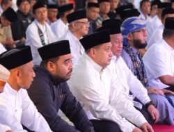 Pimpinan DPRD Makassar Hadiri Buka Puasa Bersama Pemkot Makassar dengan Anak Yatim dan BKMT