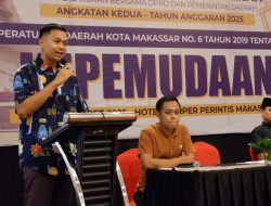Odhika Cakra Satriawan Sosialisasikan Perda Kepemudaan, Dorong Kemandirian Pemuda Makassar