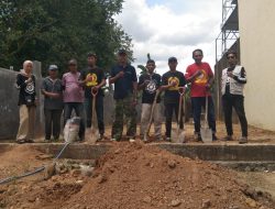 ORMAS PANDAWA PAC PATTALLASANG DAN PAC SOMBA OPU GELAR KERJA BAKTI DI MASJID ULUL ASMI, POLONG KAYU SAMATA