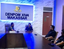 Dandenpom Makassar Dukung Penuh Penertiban Parkiran Liar Bersama Perumda Parkir